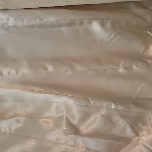 IVORY COLOURED LONG COAT - Picture 3 of 6